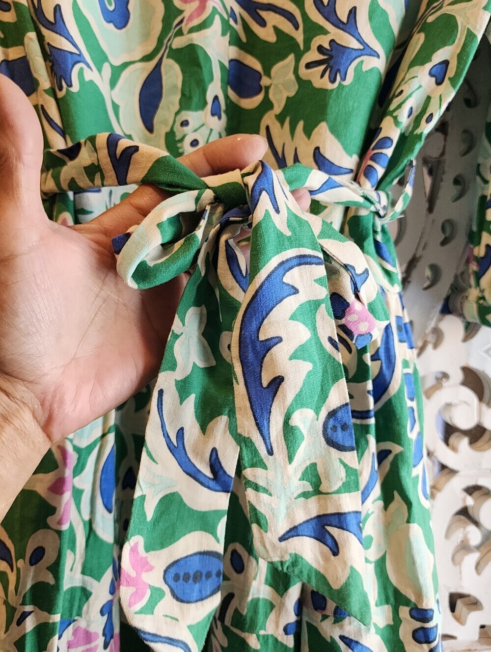ZARA FLORAL LONG SLEEVE MINI DRESS SIZE XS - Picture 12 of 14